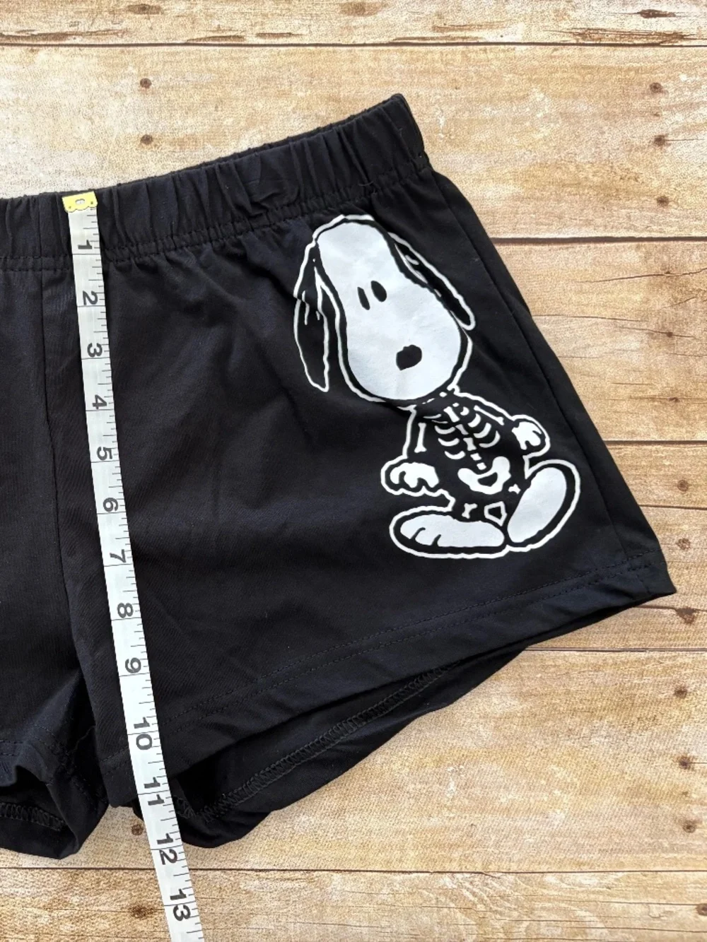 2 Pair Snoopy Peanuts Sleep Lounge Shorts Halloween Size M NWOT